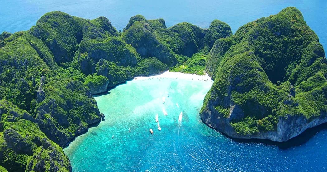 Early bird Phi Phi and 4 islands tour by speedboat with Lunch from Krabi Ticket